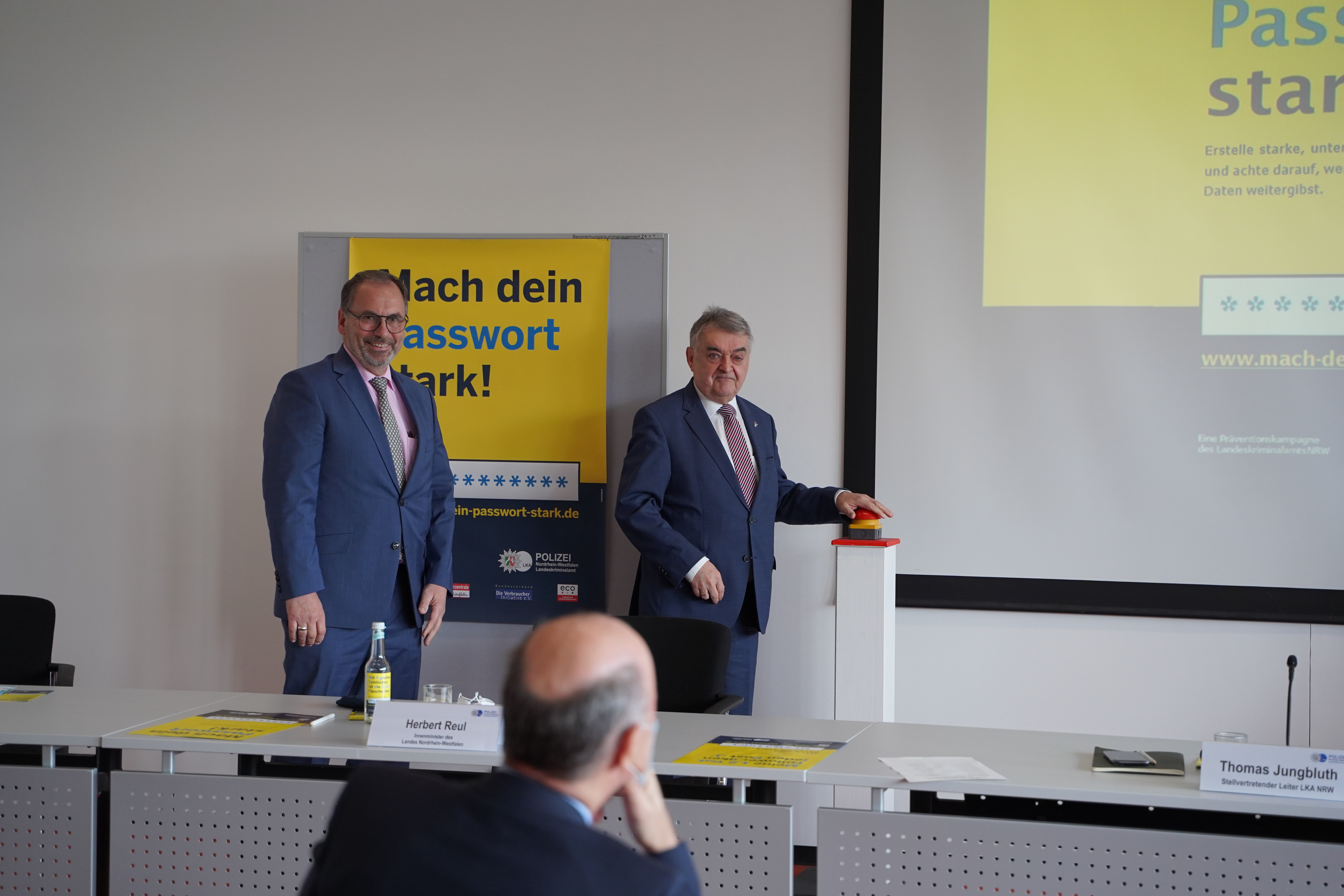 Pressekonferenz Kampagnenstart: Mach dein Passwort stark!