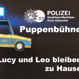 Puppenstück zu Corona: Lucy und Leo bleiben zu Hause