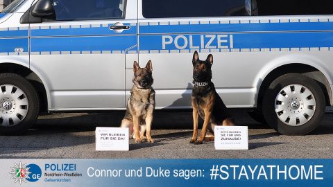 #stayathome Polizei Gelsenkirchen