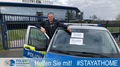 #stayathome Polizei Gelsenkirchen