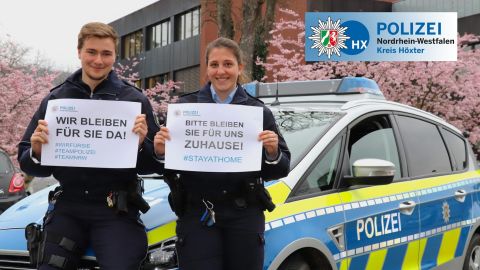 #stayathome Polizei Höxter