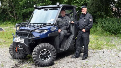 Problemlöser in allen Bereichen: Abteilungsleiter Manfred Kaiser (rechts)