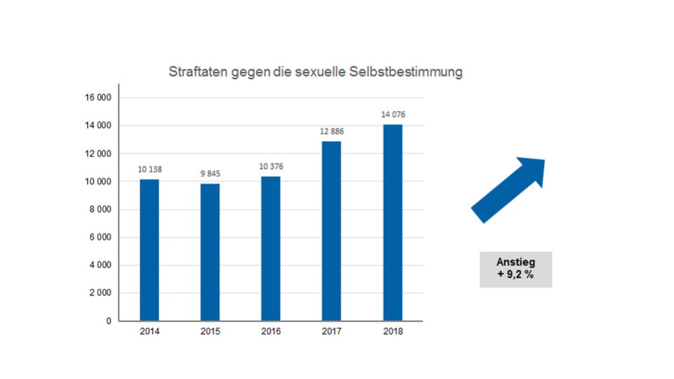 Graphic Crimes against sexual self-determination